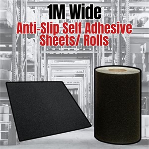 1M Wide Anti Slip Self Adhesive Sheets/ Rolls