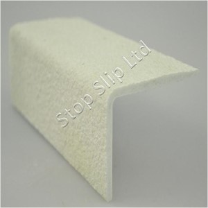 Heavy Duty WHITE GRP Anti Slip Stair Nosing